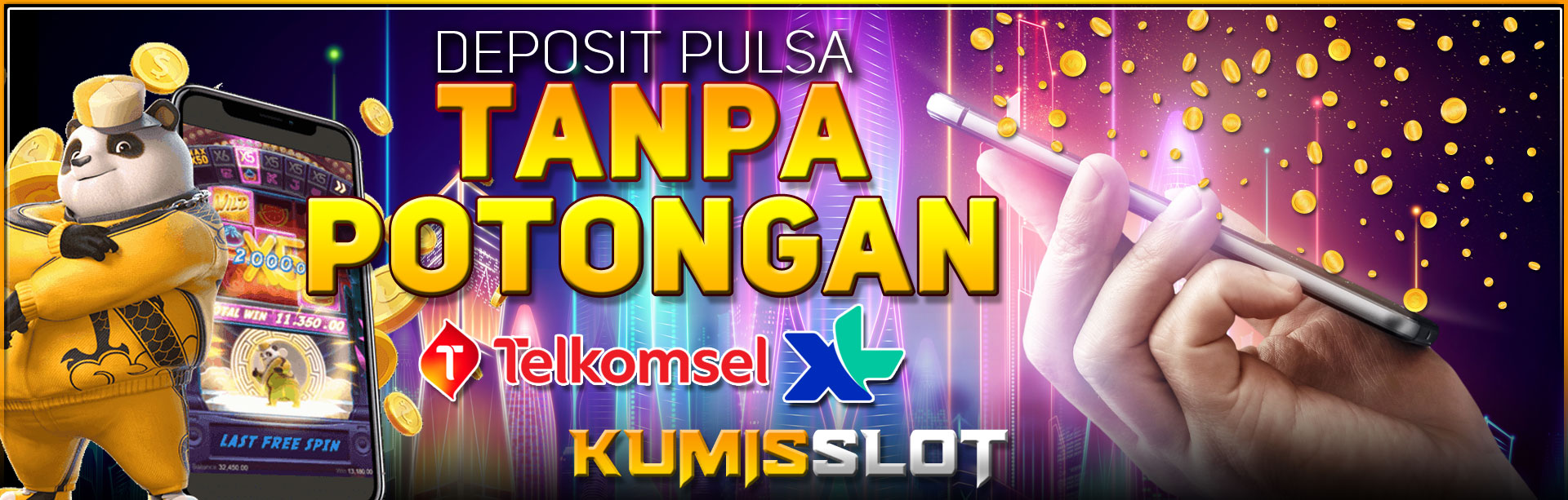 DEPOSIT PULSA TANPA POTONGAN