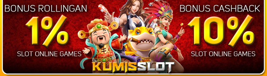 BONUS ROLLINGAN SLOT 1% & CASHBACK 10%