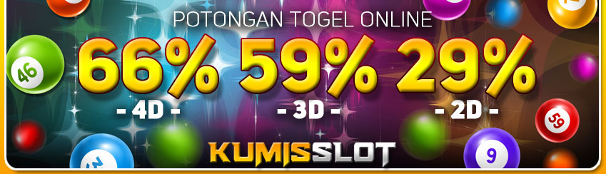 POTONGAN TOGEL 4D 66% , 3D 59% , 2D 29%